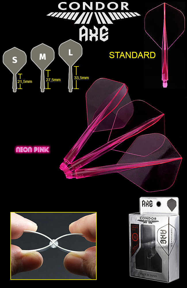 CONDOR AXE Flights Pink Standard