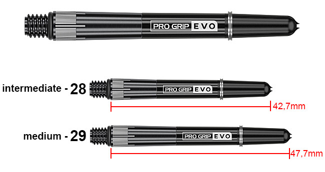 TARGET Chrono Titanium ProGrip EVO Shafts
