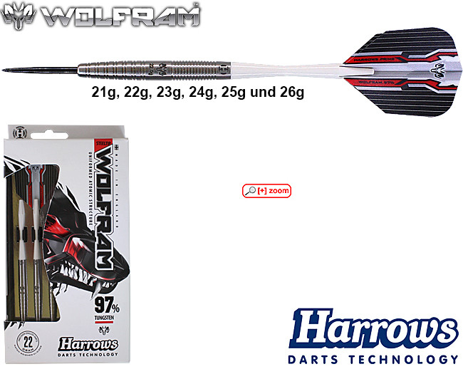 HARROWS Wolfram 97% Darts