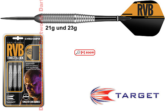 TARGET RVB Raymond van Barneveld Tungstenlook