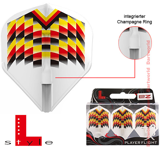 L-STYLE Champagne-Signature Flights L1 EZ V2 White (Gabriel Clemens)