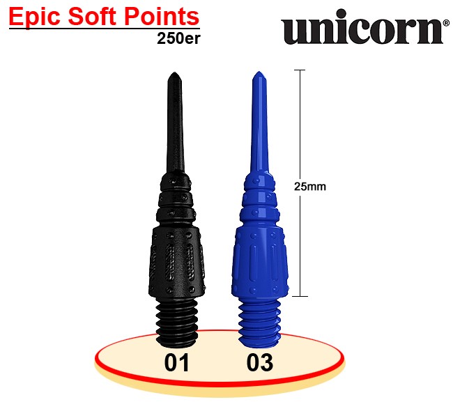 UNICORN Epic Soft Points 250er Pack