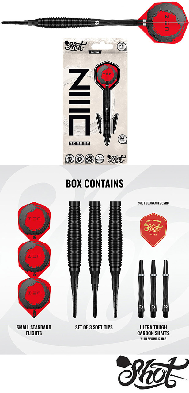 SHOT Zen Bomber 90% Soft 20g