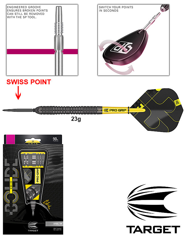 RÜCKLÄUFER: TARGET Bolide Void SWISS Point 23g