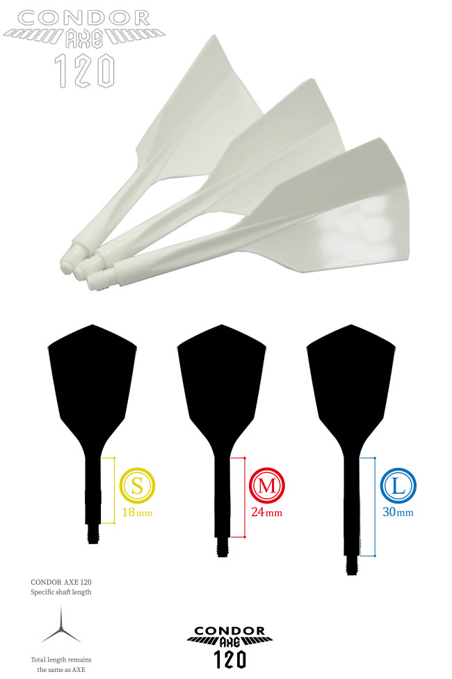 CONDOR AXE 120 Narrow White
