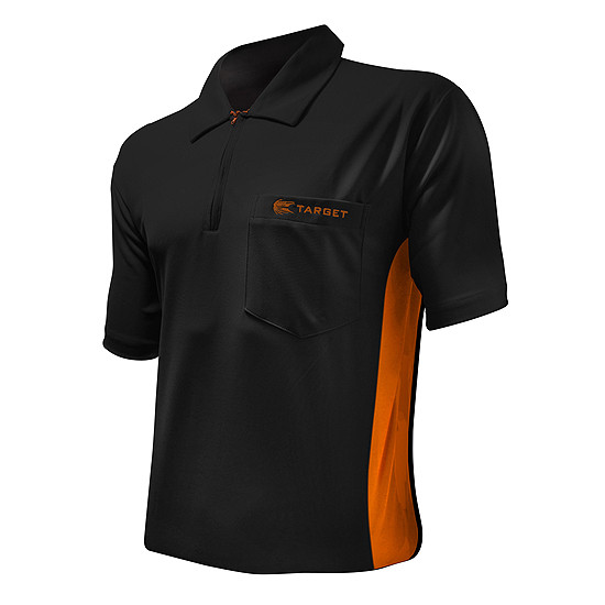 TARGET Hybrid Shirt black/orange