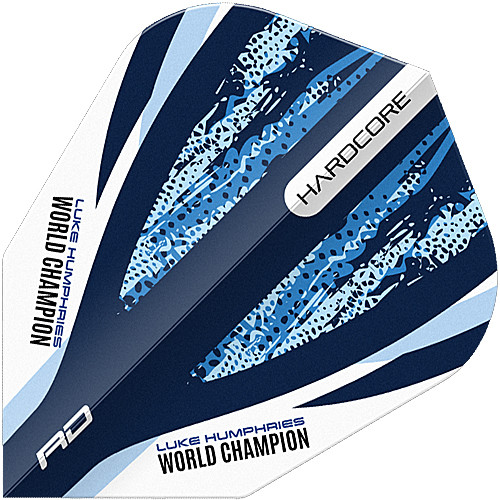 RED DRAGON Luke Humphries World Champion Blue&amp;White V-Std