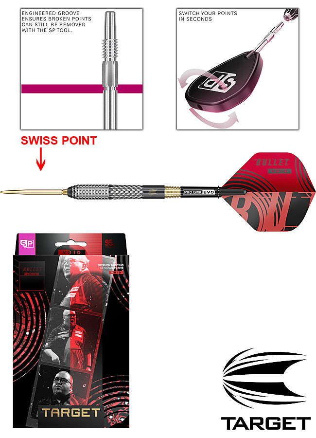 TARGET Stephen Bunting G5 Void 95% SWISS Point