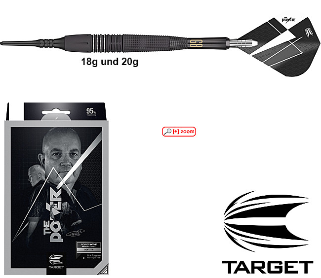 TARGET Phil Taylor Power 9Five G8 95% Soft