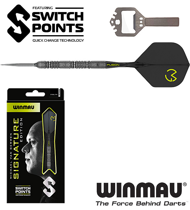 WINMAU Michael van Gerwen Signature SWITCH Point