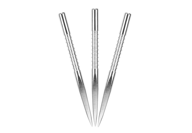 TARGET Fire Edge Point Silver Nickel Grooved 36mm