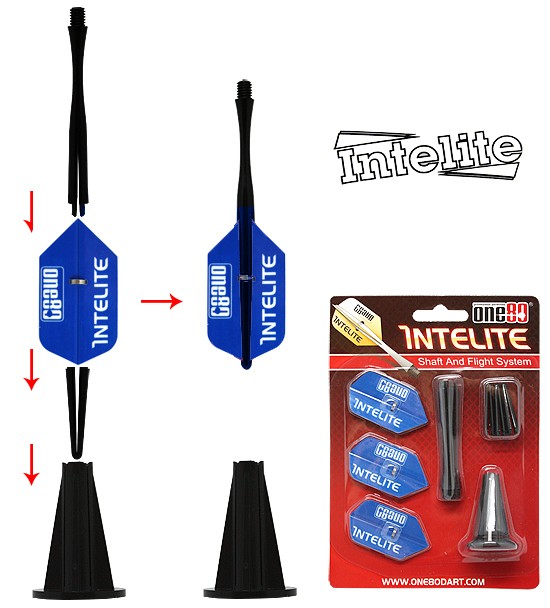 one80 Intelite Starter-Set Slim blue