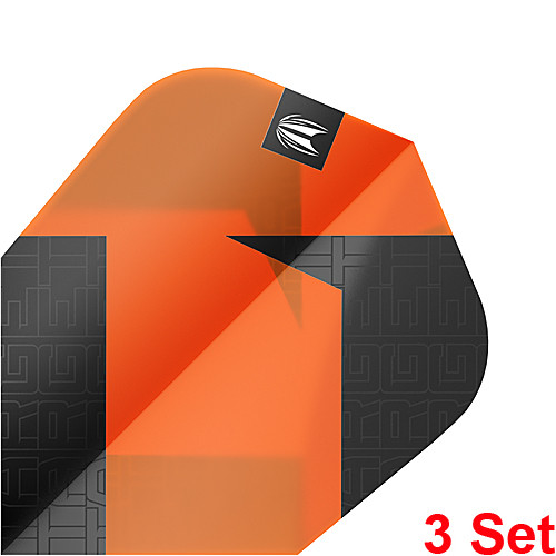 TARGET Tag Black/Orange 3 Set TEN-X Flights