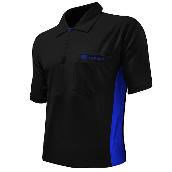 TARGET Hybrid Shirt black/blue