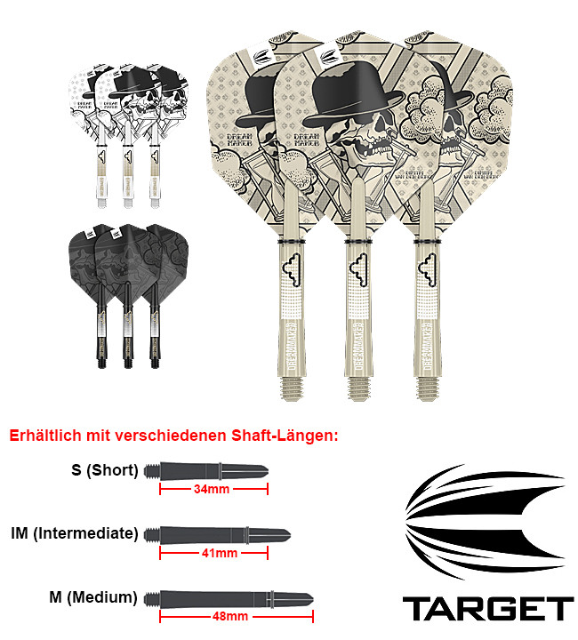 TARGET V. D. Bergh INK Flight + Shaft Kit
