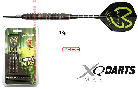 XQ-MAX Michael van Gerwen Brass im Tungstenlook