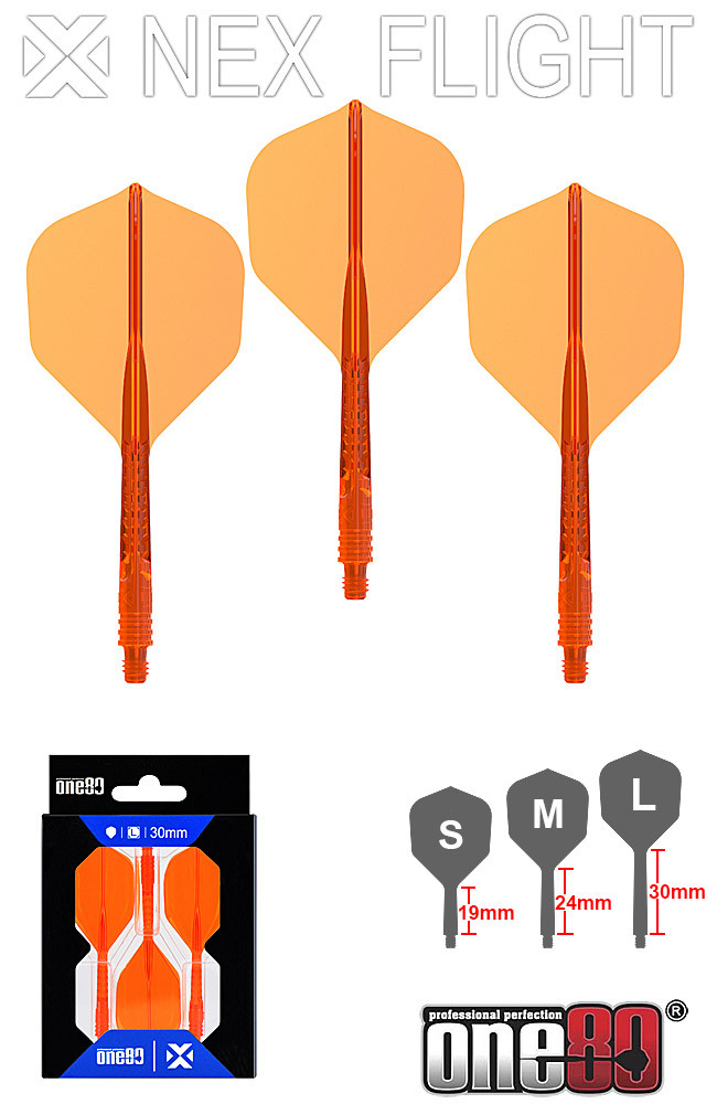 One80 Nex Flight T-Orange Shape
