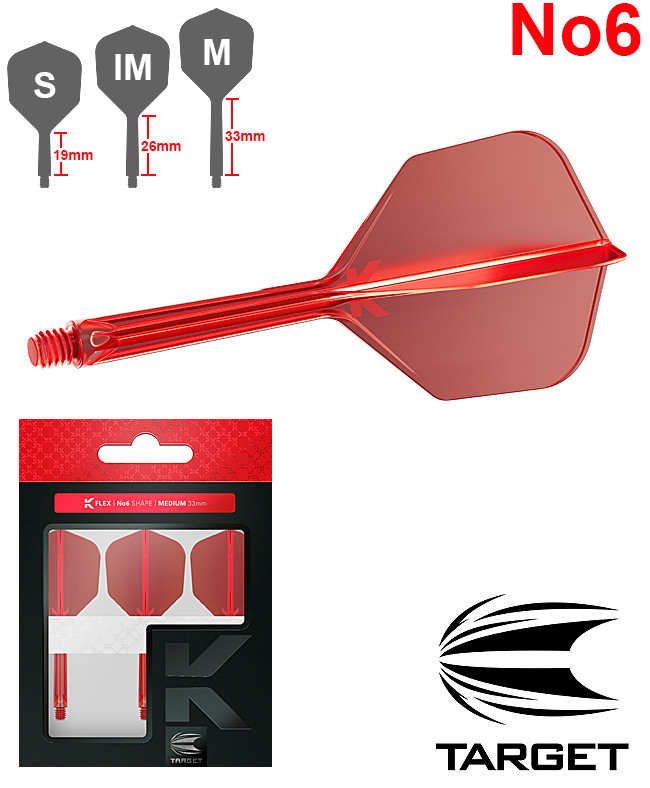 TARGET K-FLEX Shape No6 Red