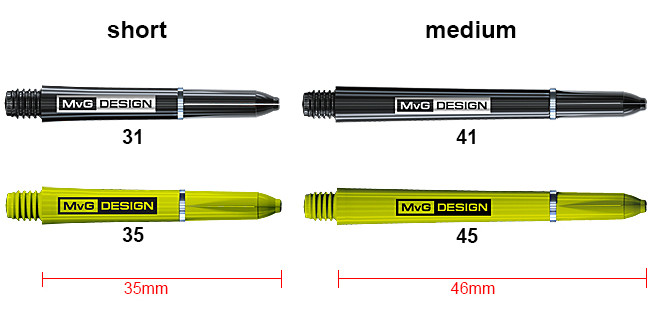 WINMAU Signature Nylon MvG Design Shafts