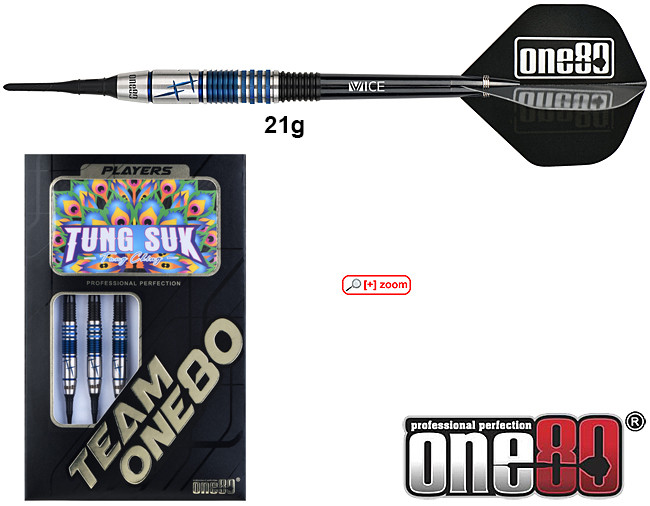 ONE80 Tung Suk (Black/Blue) 90% Soft 21g