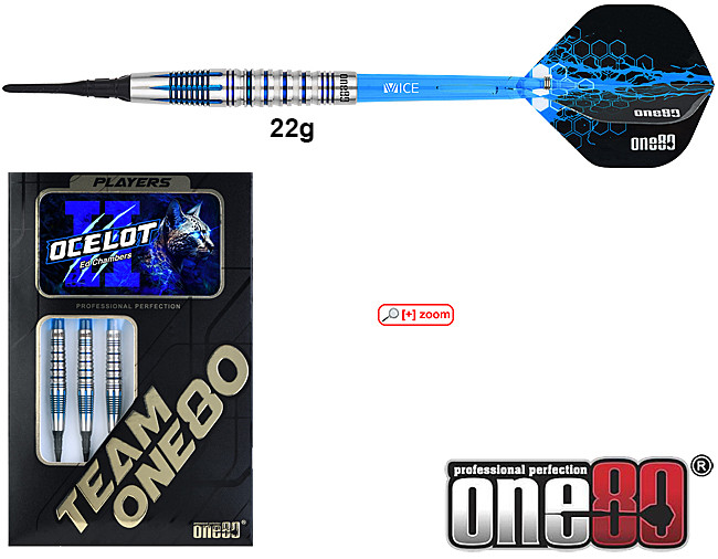 ONE80 Ed Chambers V2 Blue 90% Soft 22g