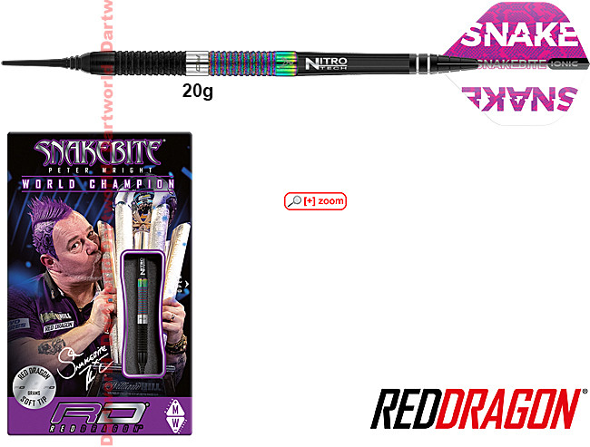 RED DRAGON Peter Wright WC Diamond SE 90% Soft