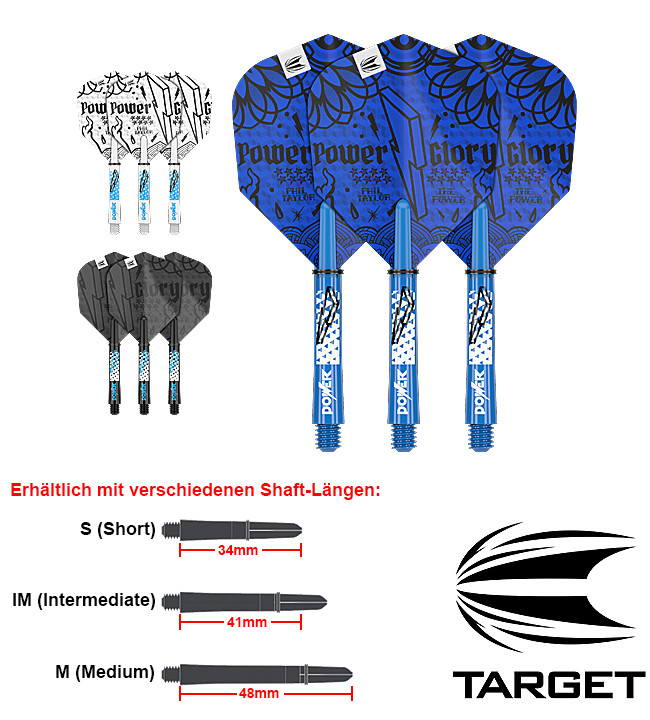 TARGET Taylor INK Flight + Shaft Kit