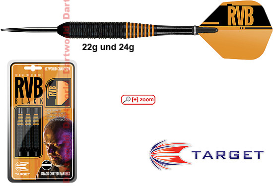 TARGET RVB Raymond van Barneveld Black Brass