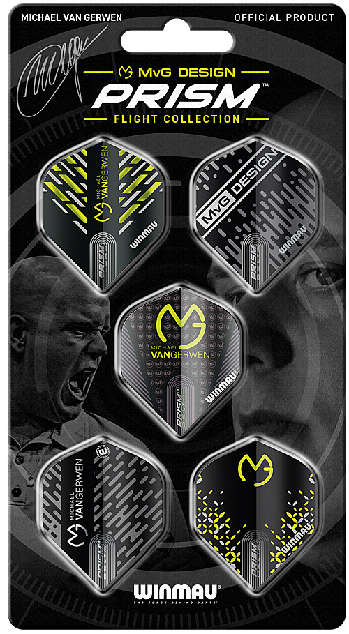 WINMAU Michael van Gerwen Prism Flight Pack 2