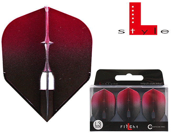 L-STYLE Two Tone L3 PRO Shape Black/Red