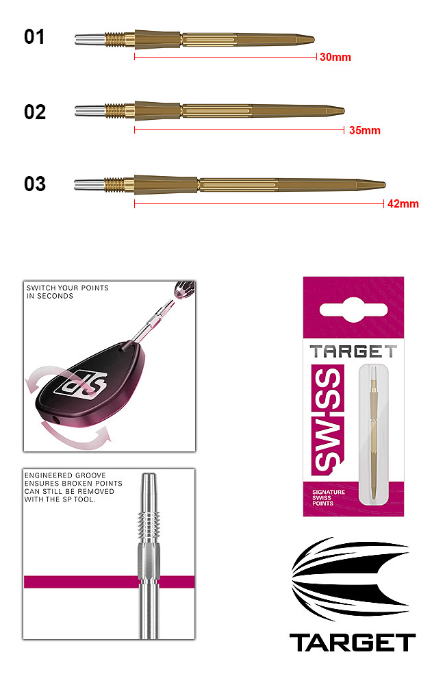 TARGET Elysian Archetype 43 Swiss Point Gold