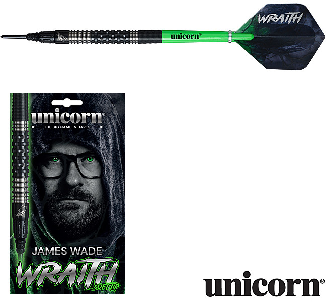 UNICORN Wraith James Wade P2 90% Soft 19g