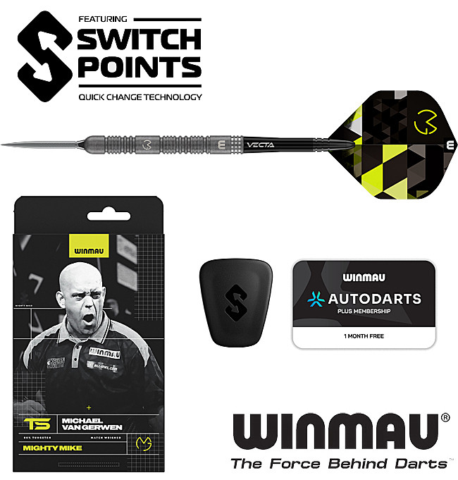 WINMAU Michael van Gerwen TS 90% SWITCH Point