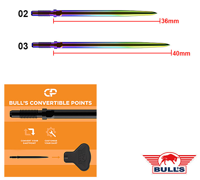 BULLS NL CONVERTIBLE Points Smooth Rainbow