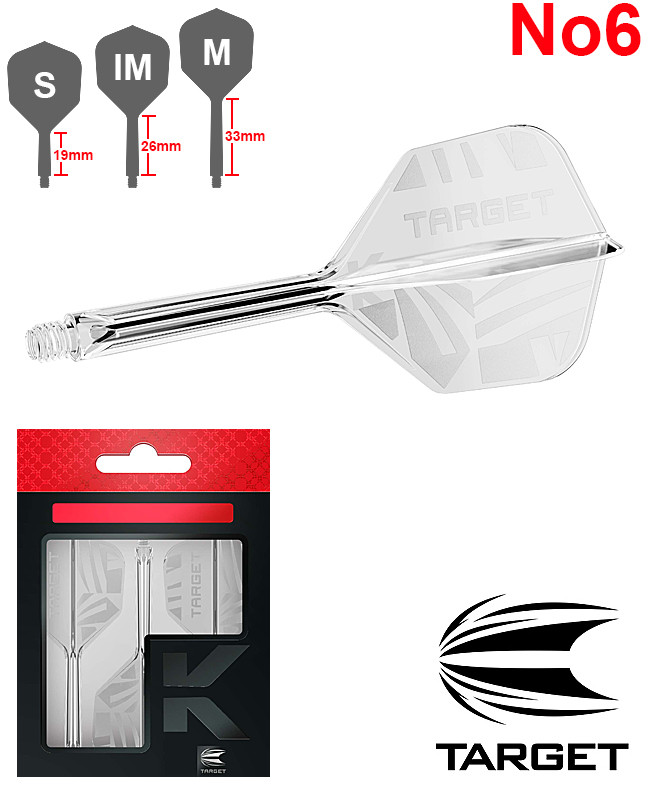 TARGET K-FLEX Shape No6 Target Logo Clear