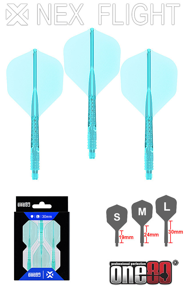 One80 Nex Flight T-Ice Blue Shape