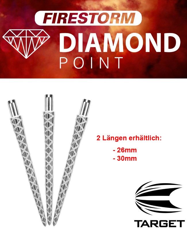 TARGET Firestorm Point Silver Diamond