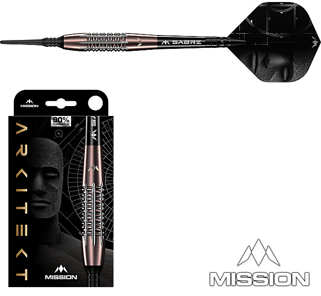 MISSION Arkitekt Bronze Silica PVD 90% Soft 19g