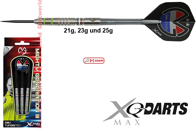XQ-MAX MvG Mighty Generation III (Michael van Gerwen)