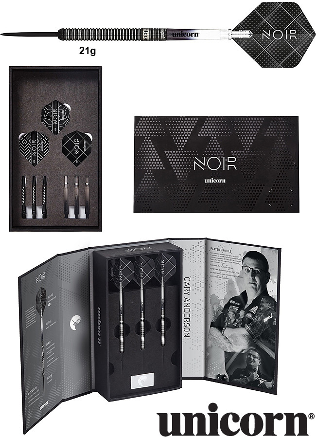 RÜCKLÄUFER: UNICORN Gary Anderson Phase 3 NOIR 21g