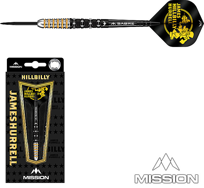 MISSION James Hurrell V2 Black/Yellow