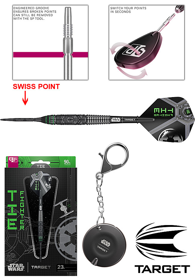 TARGET Star Wars Tie Fighter SWISS Point 90%