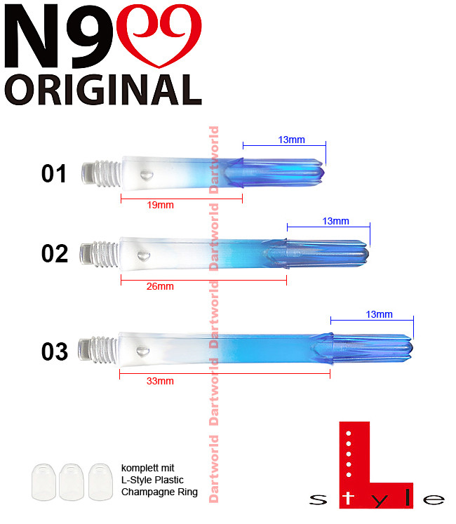 L-STYLE Shafts N9 G. Ocean Blue