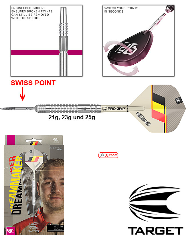 TARGET Dimitri Van Den Bergh G2 SWISS POINT