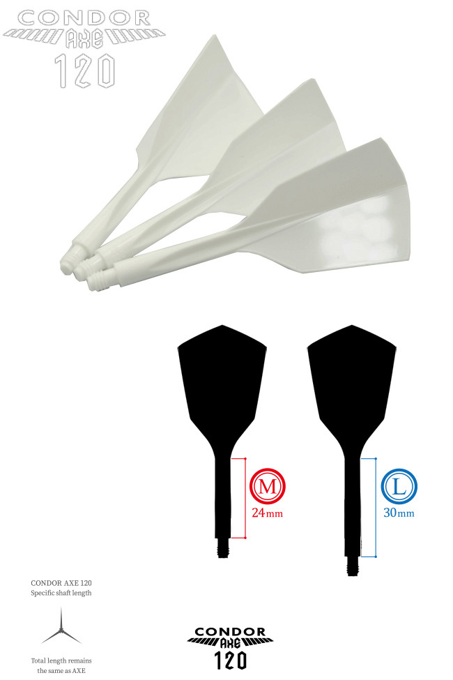 CONDOR AXE 120 Narrow White