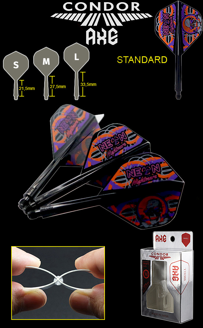 CONDOR AXE Neon Nightmare 3 Black Standard