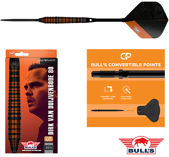 BULLS NL Dirk van Duijvenbode 90% Black CONVERTIBLE Point