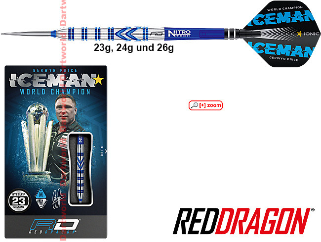 RED DRAGON Gerwyn Price &quot;Iceman&quot;