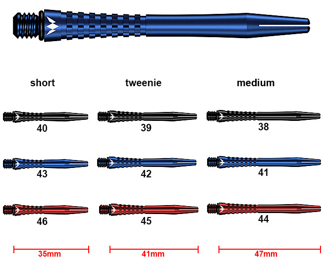 MISSION Atom13 Shafts