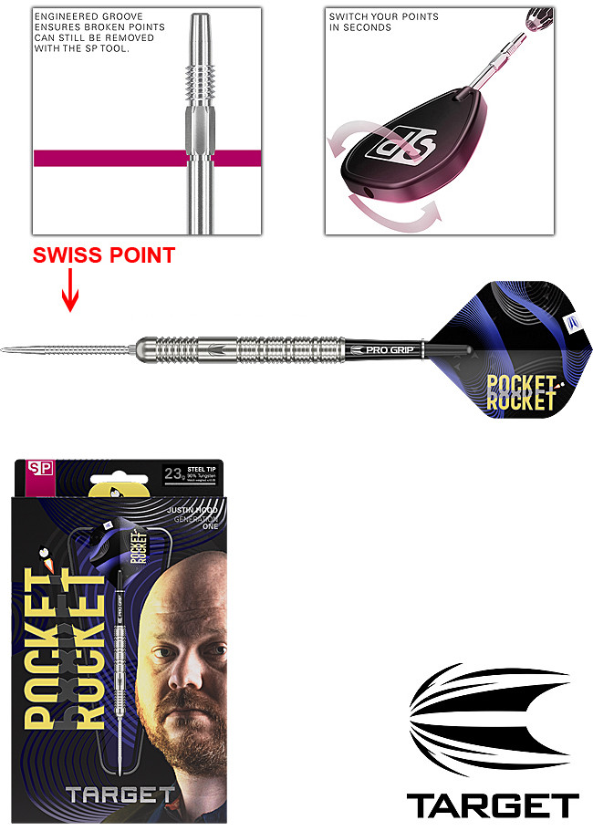 TARGET Justin Hood SWISS Point 90% - 23g